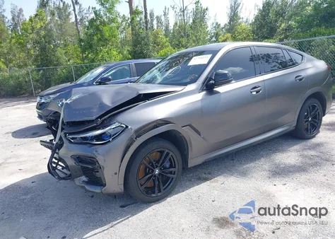 2023 BMW X6 M50I из США, поврежденный, VIN 5UXCY8C09P9R14283